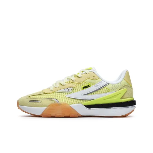 FILA Renno Casual Shoes Men Low-Top Mustard Yellow/Raffia