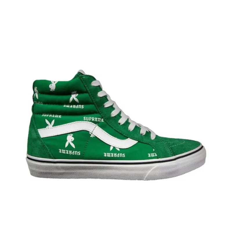 Vans Sk8 Hi Supreme X Playboy Green-1