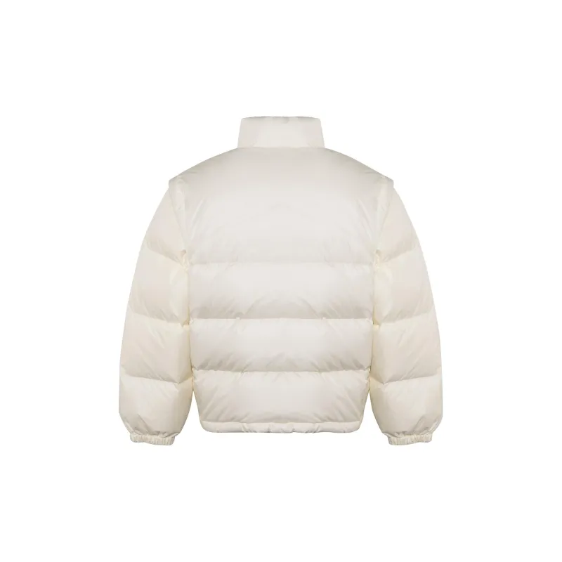 GUCCI Padded Bomber Jacket With Web 'White'-1