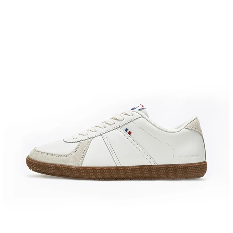 Le Coq Sportif Coverage Slip Resistant Cushioning Skateboard Shoes Unisex White-0