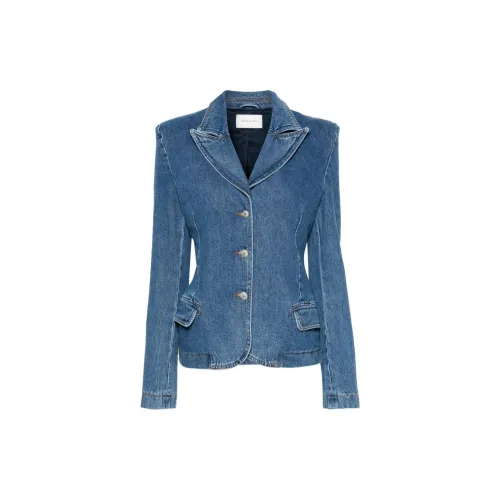 MAGDA BUTRYM Single-breasted Denim Blazer