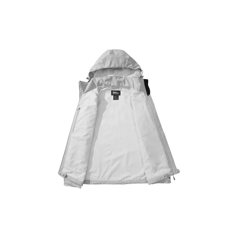 Jack Wolfskin Water-Resistant Windproof Breathable Windbreaker Jacket Men's-4