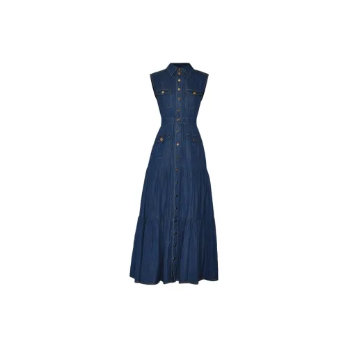 Fan Yiyi Sleeveless Dress Women's Blue