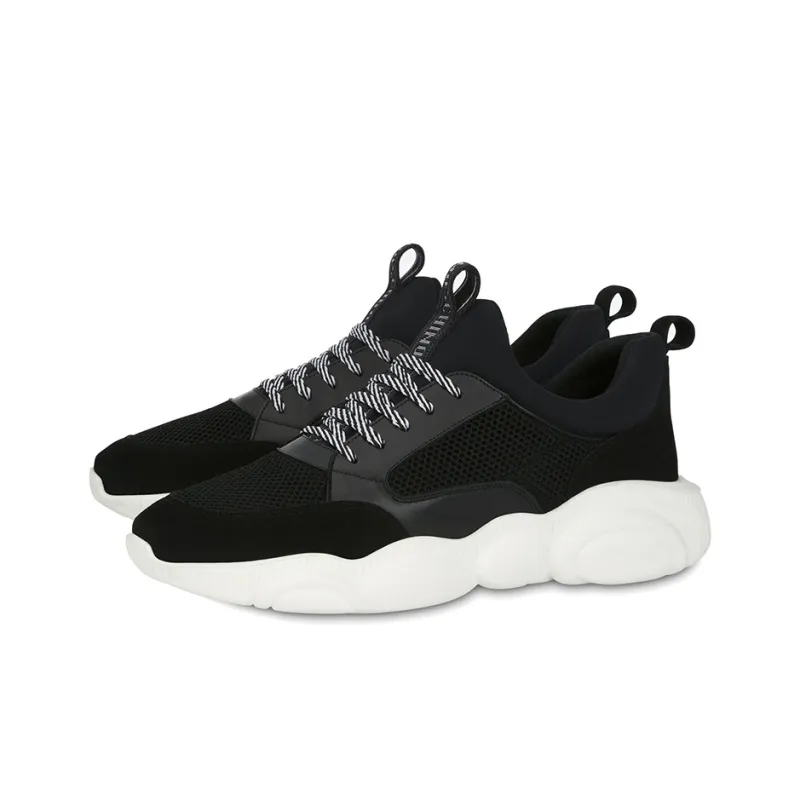MOSCHINO Teddy Abrasion Resistant Casual Shoes Men's Black-2
