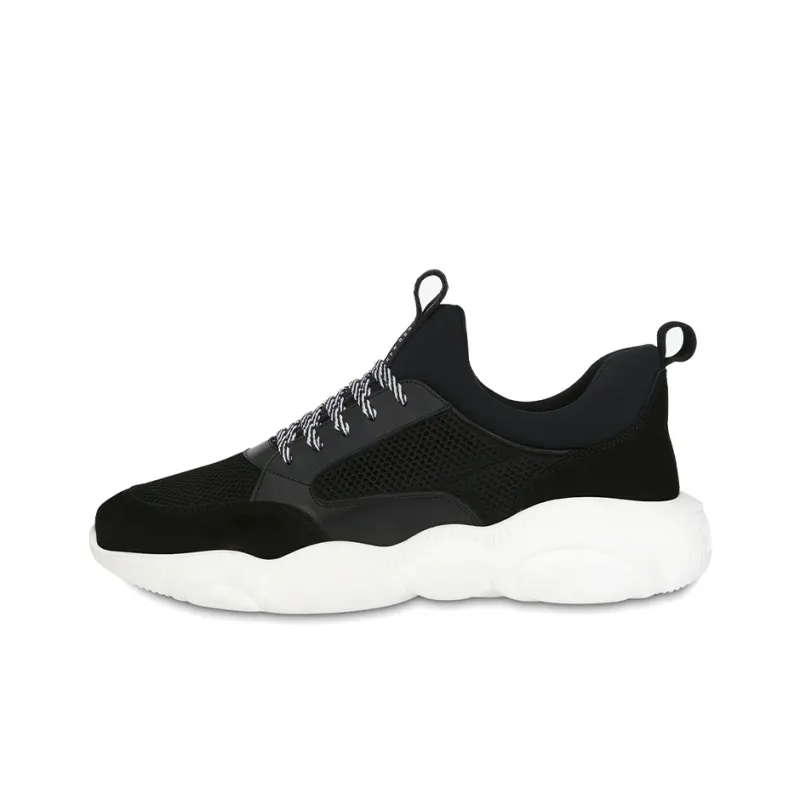 MOSCHINO Teddy Abrasion Resistant Casual Shoes Men's Black-0