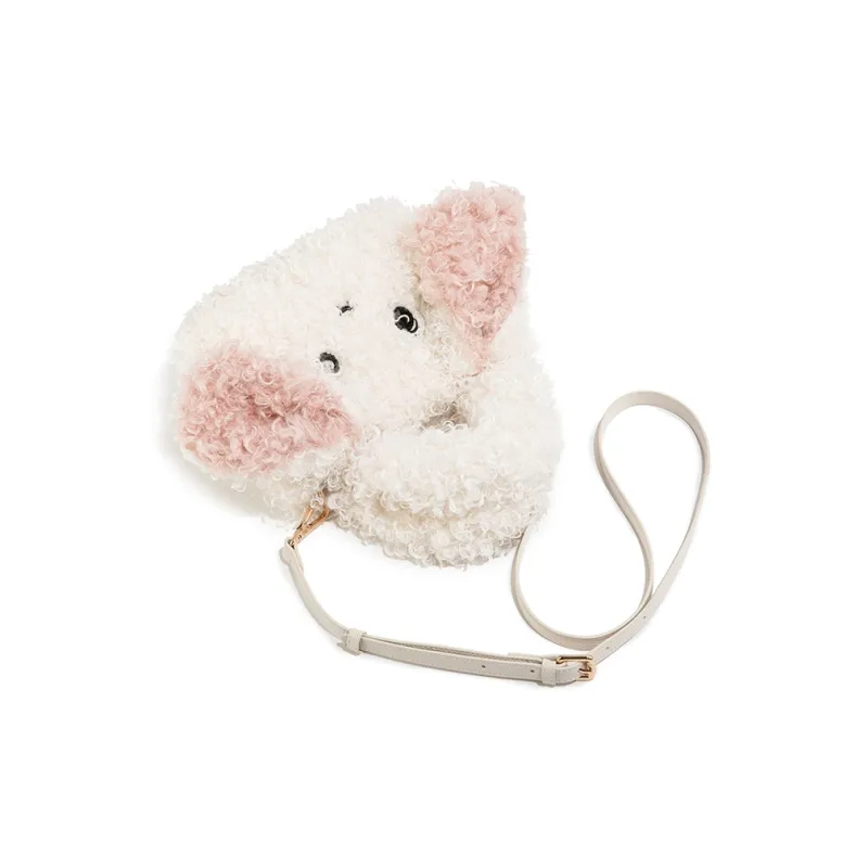 MACKJANICE Handbags Ecru & Pink-2