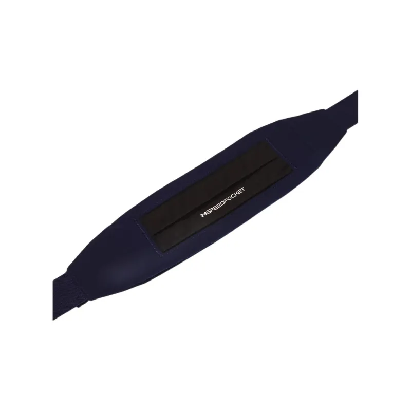 Under Armour Polyester Belt Fanny Pack Regular Unisex Marine Blue & Yellow-1