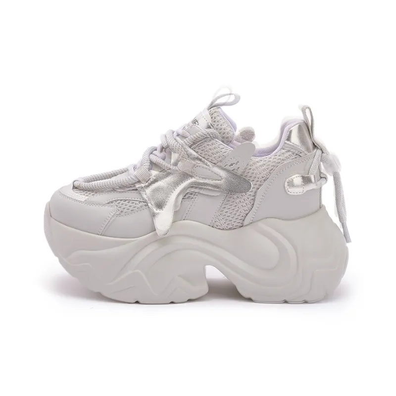 Milan Love Song Cushioning Moisture-Wicking Wear-Resistant Slip-Resistant Low-Top Chunky Sneakers Women's-5