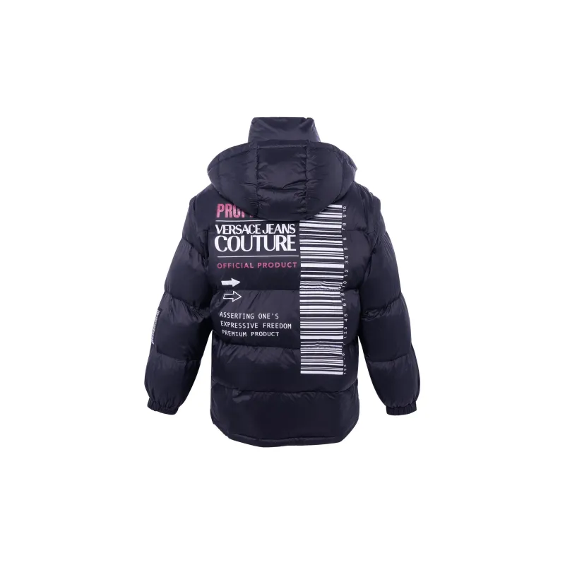 VERSACE JEANS COUTURE Down Jackets Men Black-1