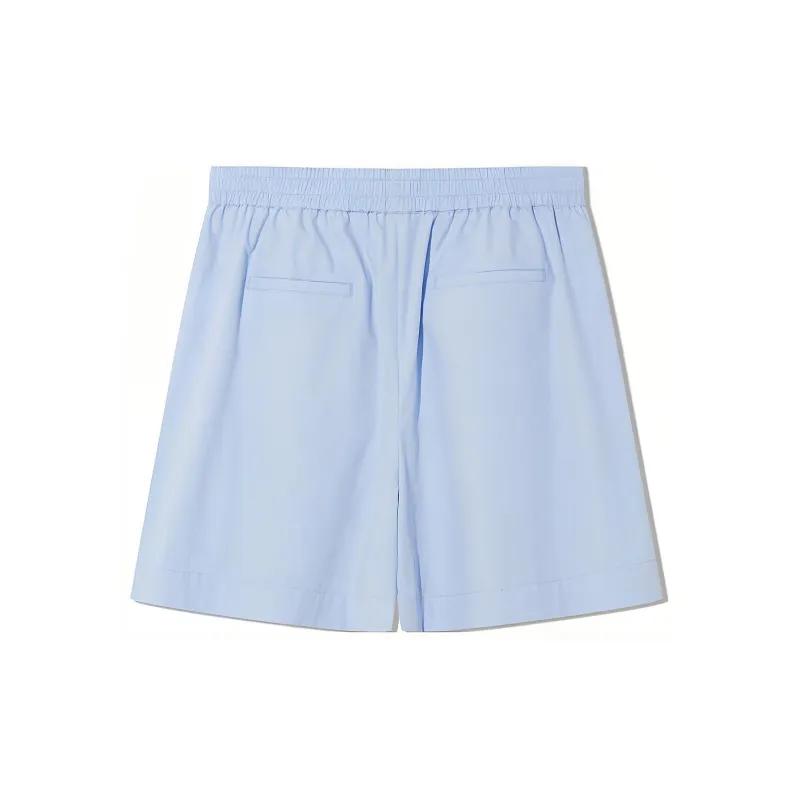 COVERINS Casual Shorts Women's Blue-1