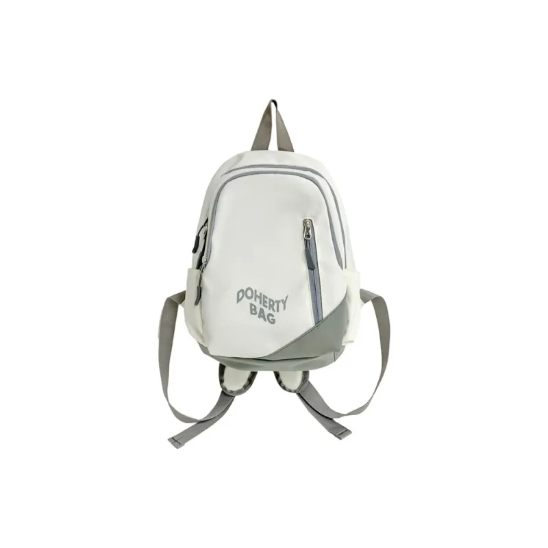Deli Bear Nylon Backpack Regular Women's Pink/Black/Red White/Gray White/Gray Blue-20