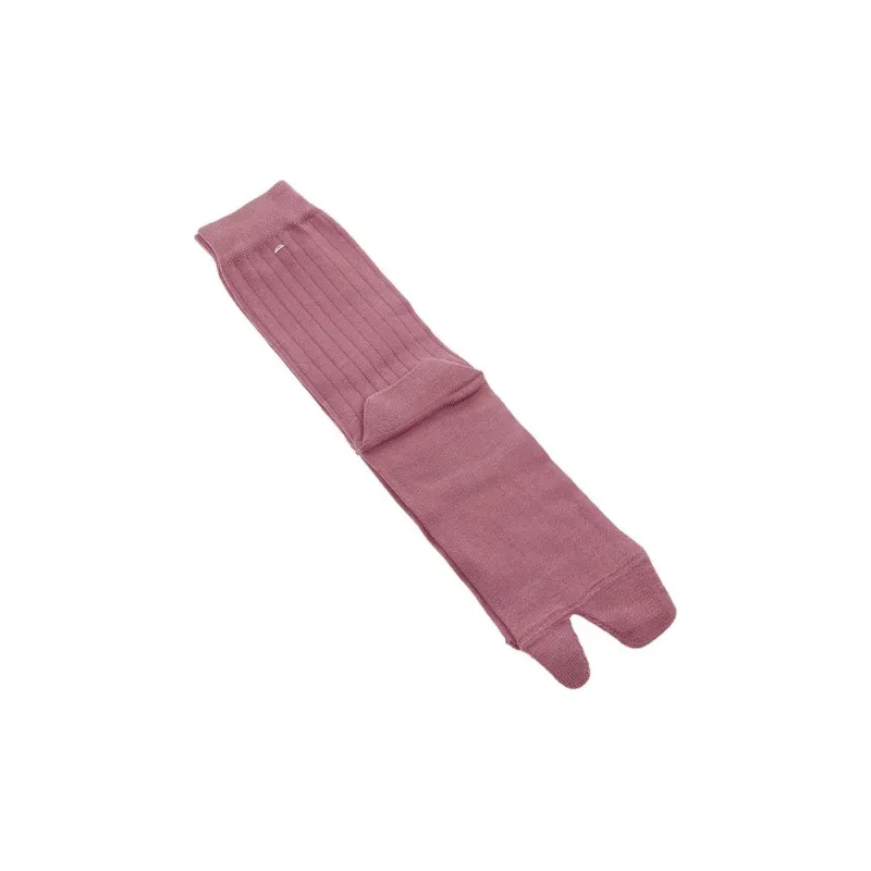 Maison Margiela Mid Calf Socks Women's 1 Pack Purple-2