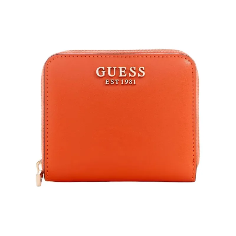 GUESS Artificial Leather Wallet Small Size Women's Orange-0