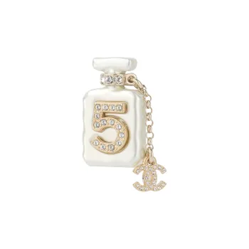 CHANEL Brooches Women's Gold
