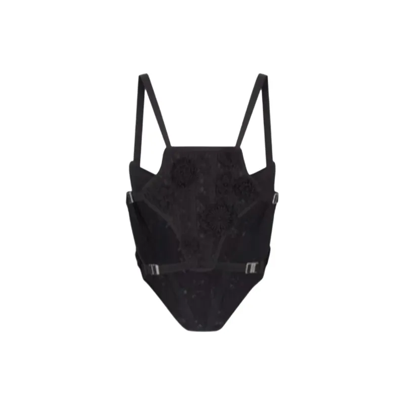 DIOR Strapless Top Women's Black-1