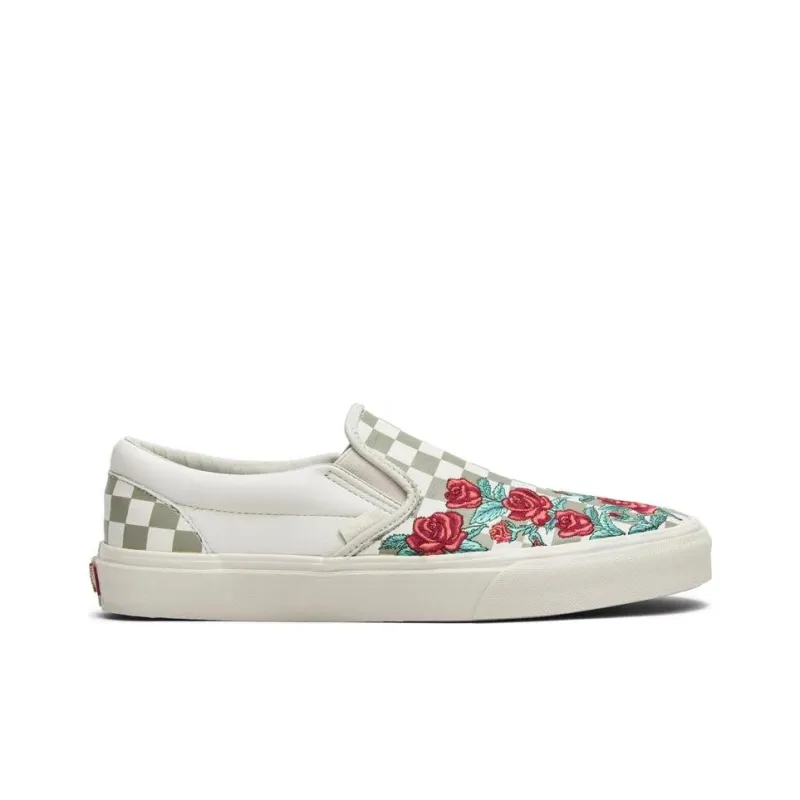 Vans Slip On Rose Embroidery-1
