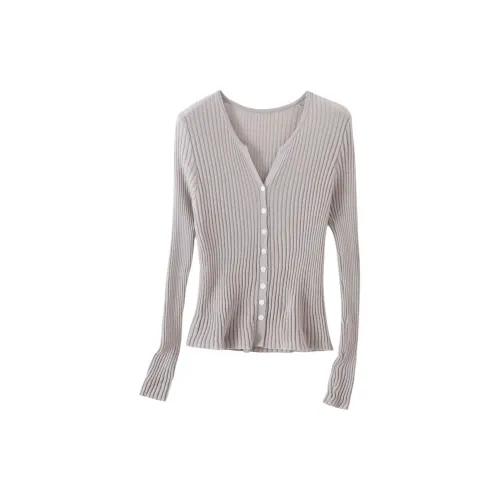 Vidolas Sweaters Women's Antique Silver Gray