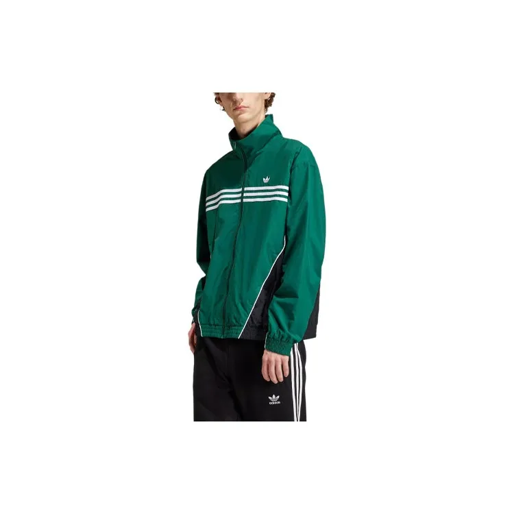 Adidas Originals Flames Jacket Jackets Coats Men's Forest Green-1