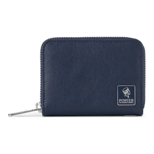 PORTER Coin Purses Marine Blue