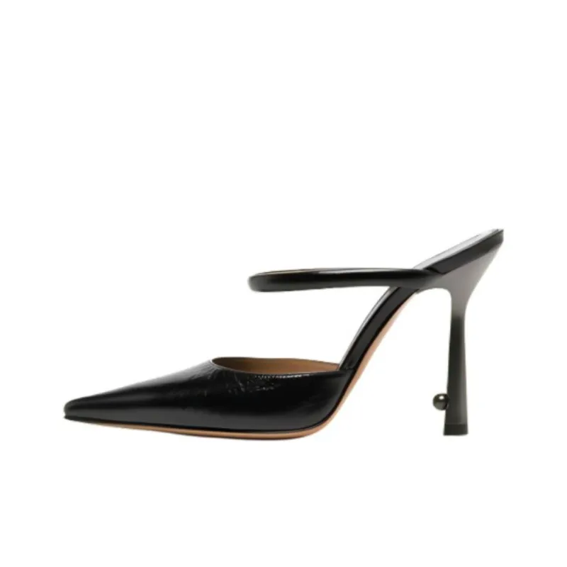 OFF-WHITE Lollipop 110mm Patent-leather Mules-0