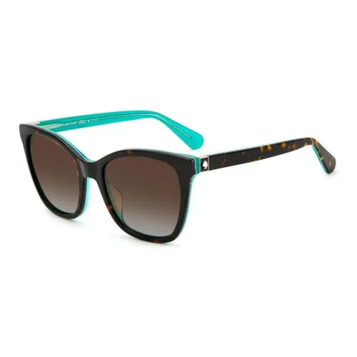 Kate Spade Acetate Irregular Shape Sunglasses Women's Black