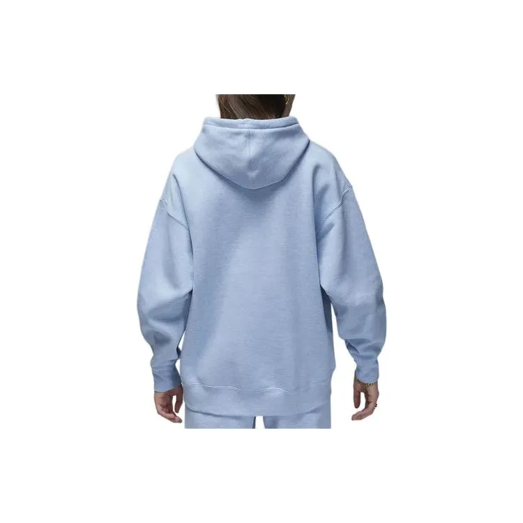 Jordan Flight Fleece Sweatshirt Women's Blue Gray-1