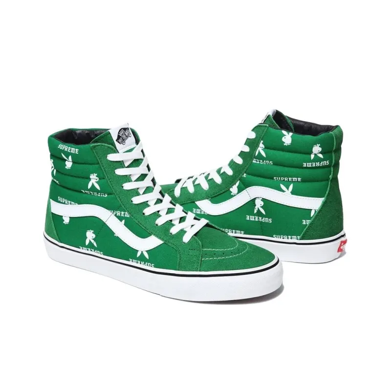 Vans Sk8 Hi Supreme X Playboy Green-2