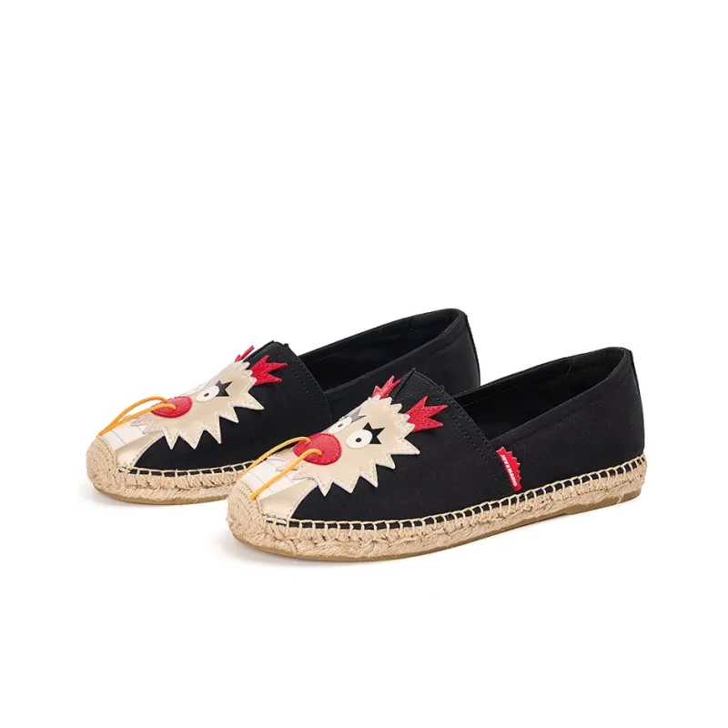 Joy&Mario Espadrilles Women's Black/Red/Beige/Yellow-1