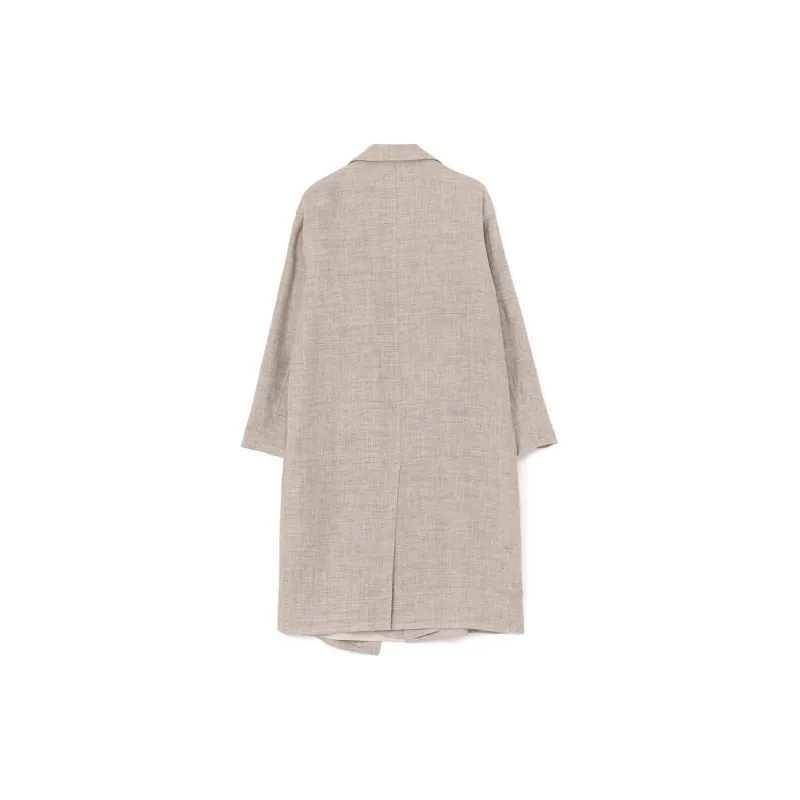 Yohji Yamamoto Y's SS24 Coats Women's Light Brown-2