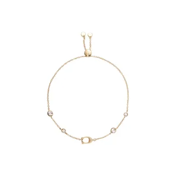 COACH Gold Plated Bracelets Women's Gold