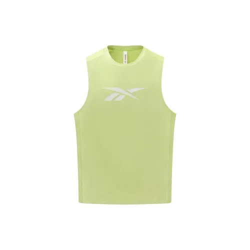 Reebok Tank Tops Men Lime Green