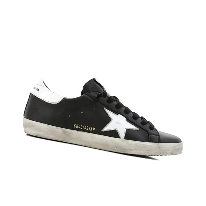 Golden Goose Super Star Stylish Skateboarding Shoes Men's Black-1