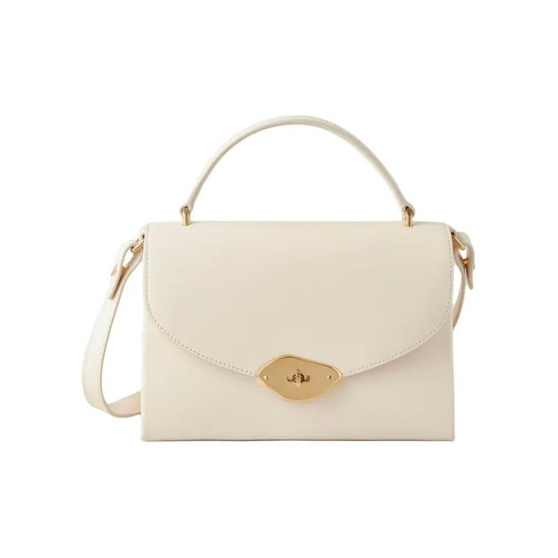 Mulberry Lana Logo Engraved Foldover Top Tote Bag-0