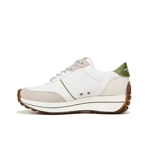 SAM EDELMAN Abrasion Resistant Casual Shoes Women's White Gray Green