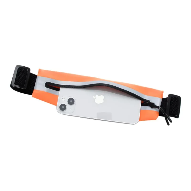 LiNing Running Collection Fabric Fanny Pack Regular Unisex Neon Orange-4