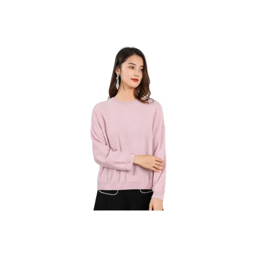 Vidolas Sweaters Women's Pastel Pink