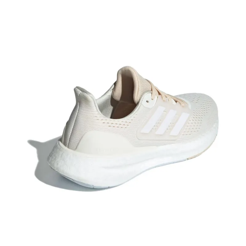 Adidas Pureboost 23 Ivory Zero Metalic Halo Blue Women's-3