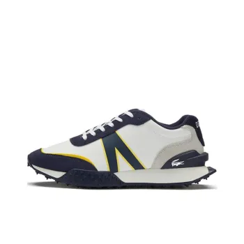 LACOSTE Low Top Casual Shoes Men's White Blue