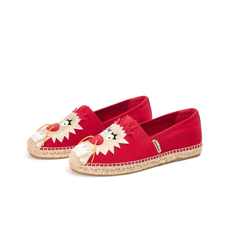 Joy&Mario Espadrilles Women's Black/Red/Beige/Yellow-9