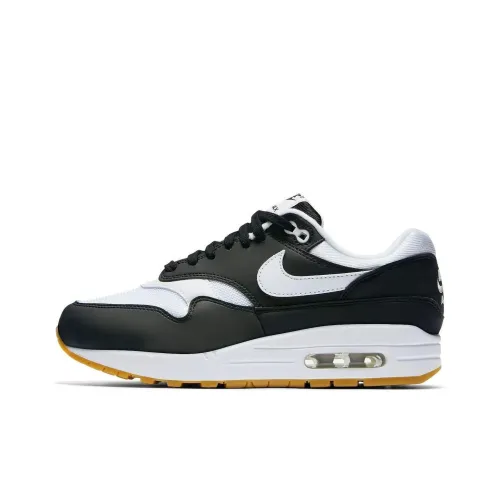 Nike Air Max 1 Black White Gum Women's