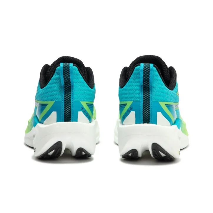 361° Fly 2ET Cushioning, Slip Resistant, Abrasion Resistant, Breathable, Rebound Low Top Running Shoes Unisex Teal-3