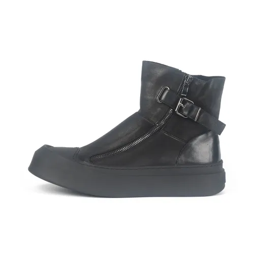 Thai points Ankle Boots Men Black