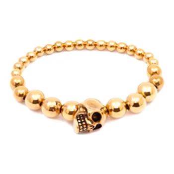 Alexander McQueen Skull Multibeaded Bracelet