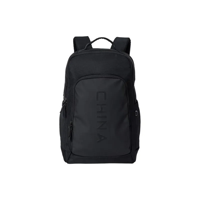 Anta Variety Training Collection Fabric Backpack Regular Unisex Basic Black-0