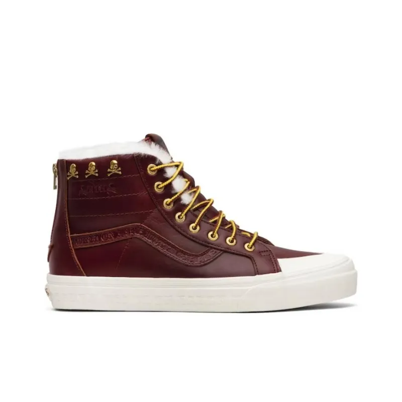 Vans Sk8 Hi Zip Kith X Mastermind Japan Brown-1