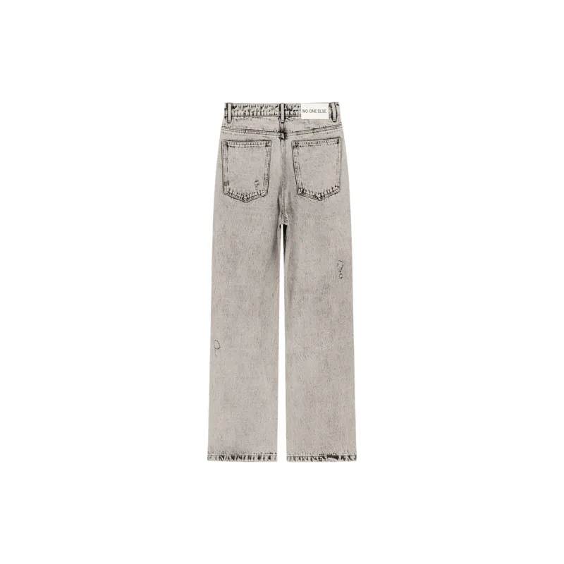 NO ONE ELSE Jeans Unisex Gray-1
