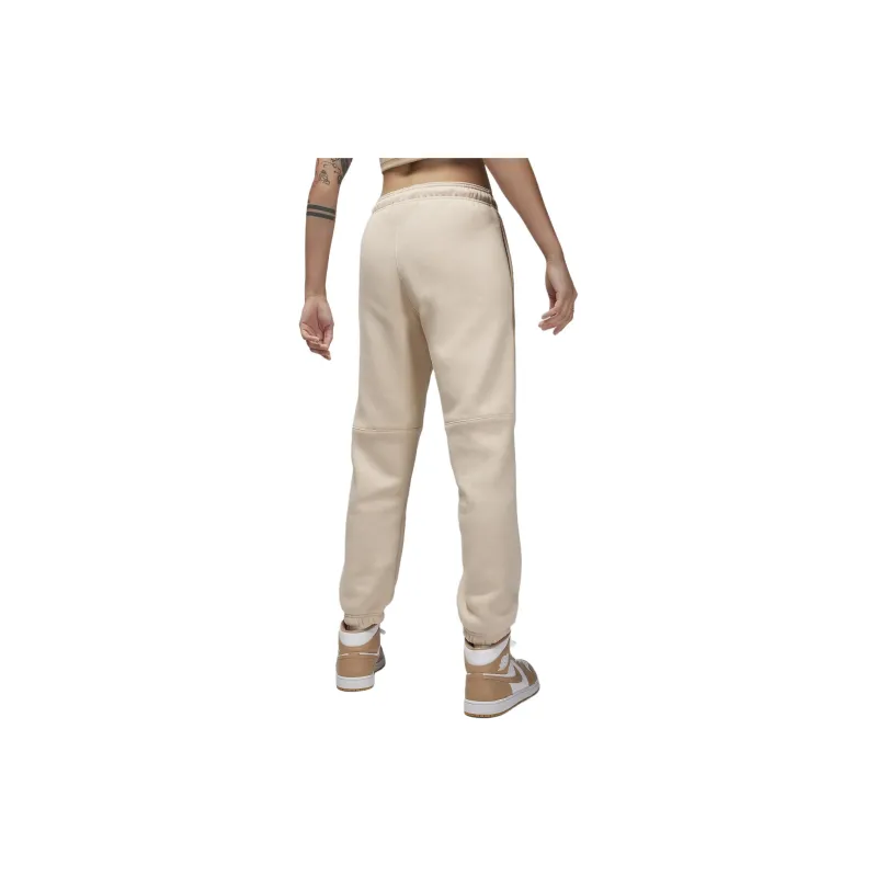 Jordan Paris Saint-Germain Brooklyn Fleece Knitted Sports Pants Women's Khaki-1