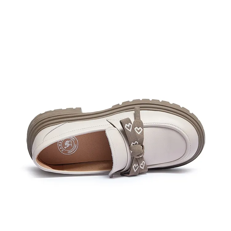 CAMEL Loafers Women's Ecru/Black-3