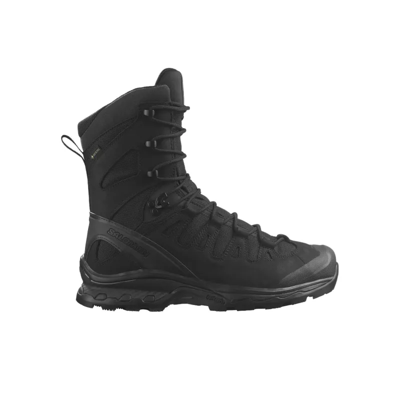 SALOMON Quest 4d Forces 2 Cushioning Wear-Resistant High-Top Trekking Shoes Men's Black-1
