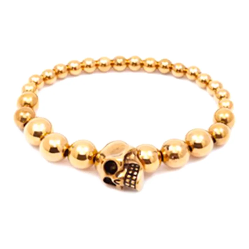 Alexander McQueen Skull Multibeaded Bracelet-1